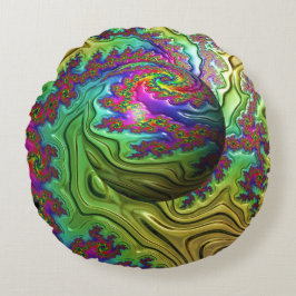 Almofada Redonda Nuvem Cósmica