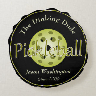 Almofada Redonda O Cara do Dinking / Bola de Pickleball do Duo