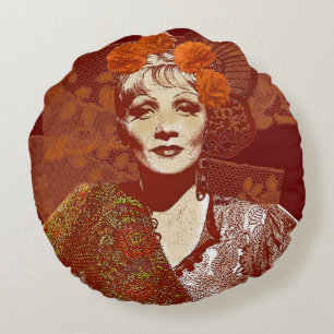 Almofada Redonda O Diabo é uma Mulher