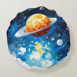 Almofada Redonda o espaço