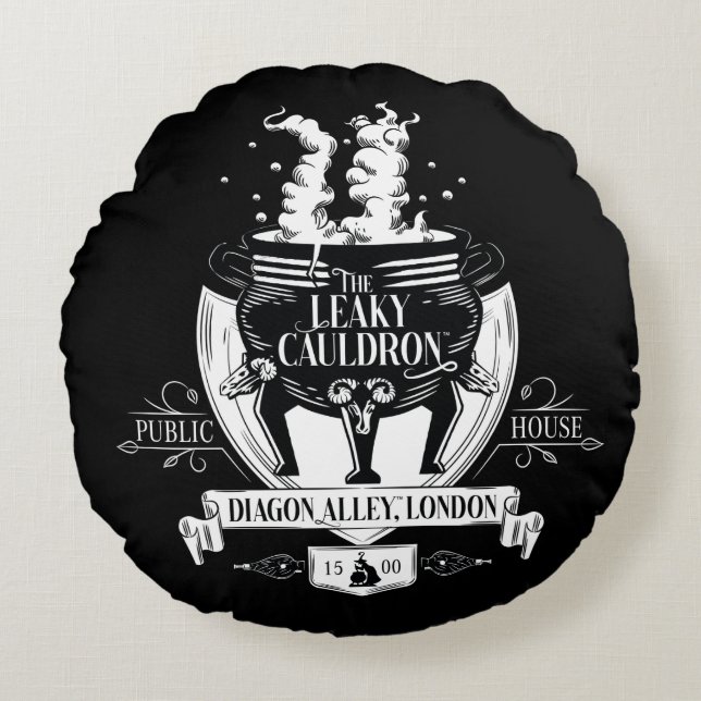 Almofada Redonda O gráfico Compro CAULDRON™ (Frente)