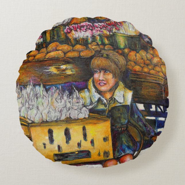 Almofada Redonda O poder da empatia (Frente)