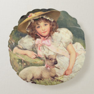 Almofada Redonda O Shepherdess pequeno