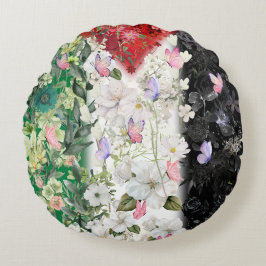 Almofada Redonda O Travesseiro Palestiniano Mais Justo Com Keffiyeh