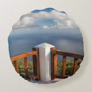Almofada Redonda Oceano Atlântico