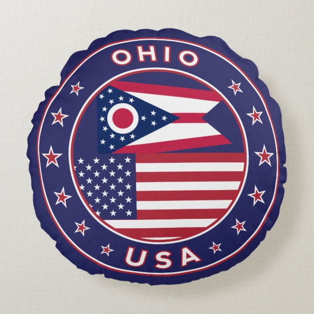 Almofada Redonda Ohio (Frente)