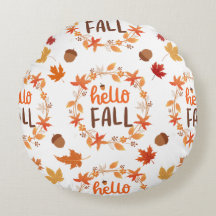 Olá, outono deixa padrões sem costura