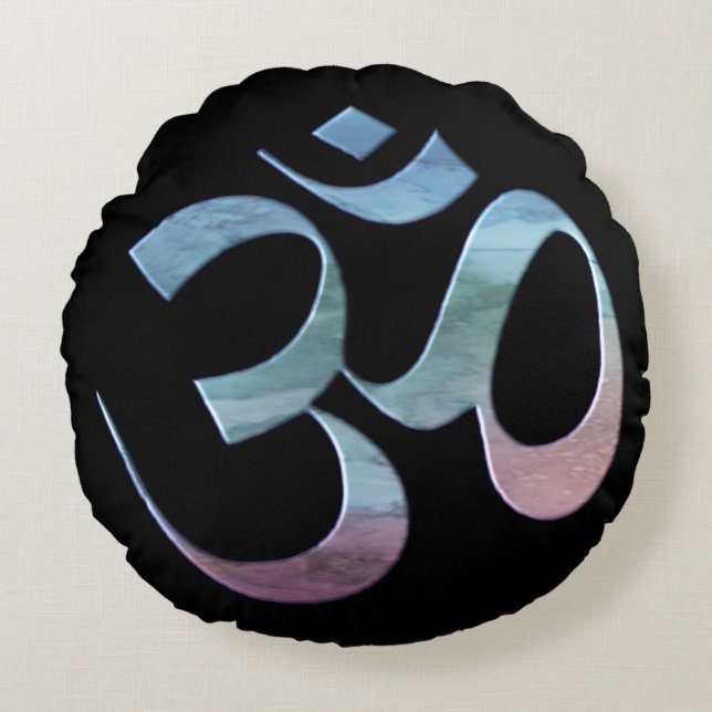 Almofada Redonda Om 1 (Frente)