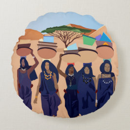 Almofada Redonda Onde estão os bebês?