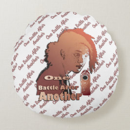 Almofada Redonda One Battle After Another – Cinematic Movie-Inspire