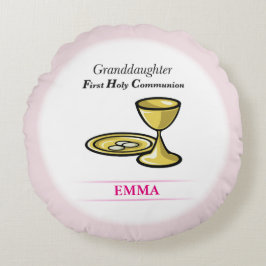 Almofada Redonda Órgão comunal e neta de sangue