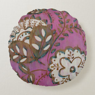 Almofada Redonda Ornamento brilhante mim