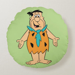 Almofada Redonda Os Flintstones   Fred Flintstone