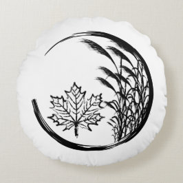 Almofada Redonda Outono / Queda