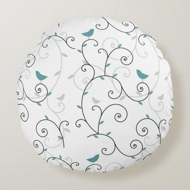 Almofada Redonda padrão 3 (Frente)