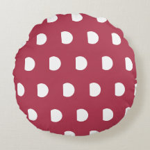 Padrão de Pontos Geométricos Rosa Fundo Branco Pro