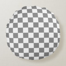 Padrão de Verificação Branco da Cinza Cinza