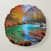 Paisagem do Rio de Outono Tranquilo