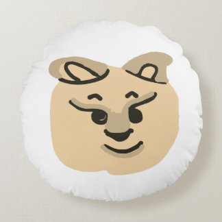 Almofada Redonda Palma de Travesseiro redondo