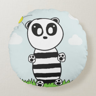 Almofada Redonda Panda Kids  