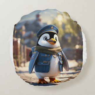 Almofada Redonda "Paraíso Travesseiro: Deseje o Último Conforto e