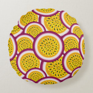 Almofada Redonda Passion fruit slices