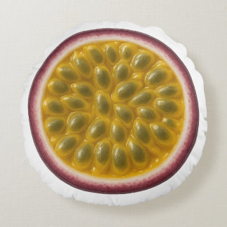 Almofada Redonda Passionfruit Round Pillow - Fresh and Fruity