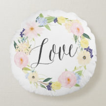 Pastel Primavera Floral Wreath | Love Round Traves