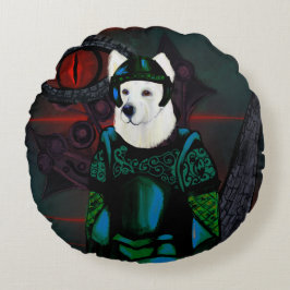 Almofada Redonda Pastor Alemão