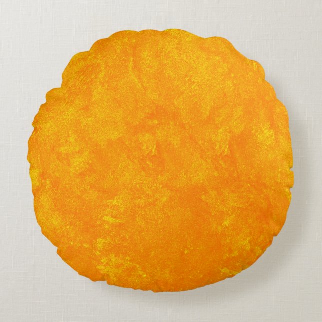 Almofada Redonda Pastreador de stucco de fundo (Frente)