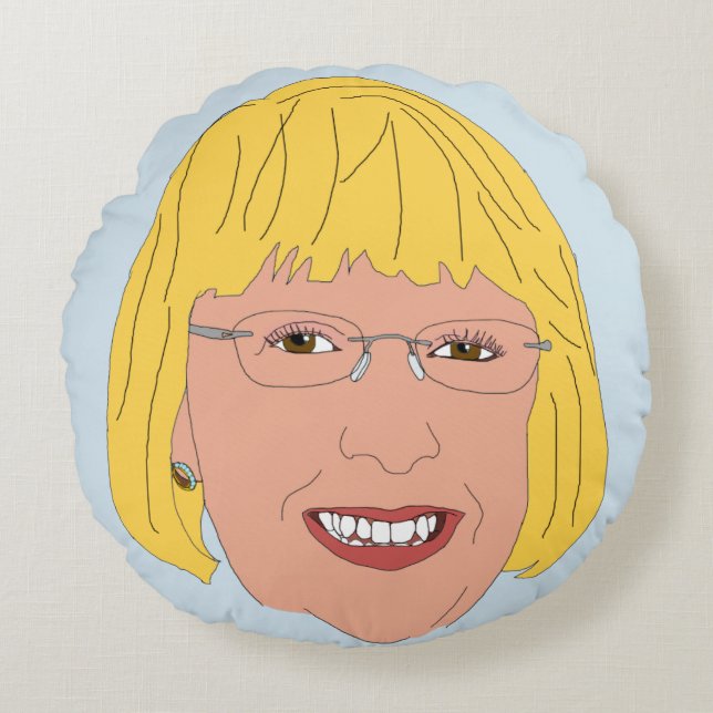 Almofada Redonda Patty Murray (Frente)