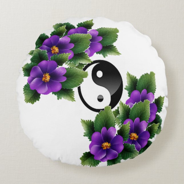 Almofada Redonda Paz bonito (Frente)