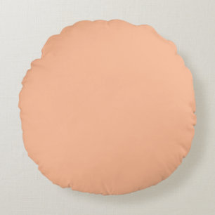 Almofada Redonda Peach Fuzz Solid Color