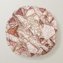 Pedra dura em castanho claro cremoso