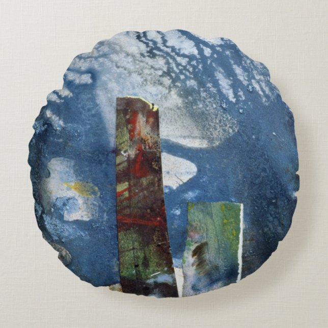 Almofada Redonda Pedras eretas II (Frente)
