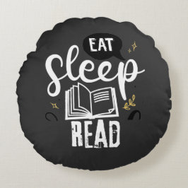 Almofada Redonda Pelo amor à leitura