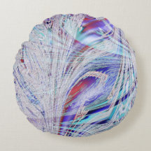 Penas de aves cruzadas branqueadas