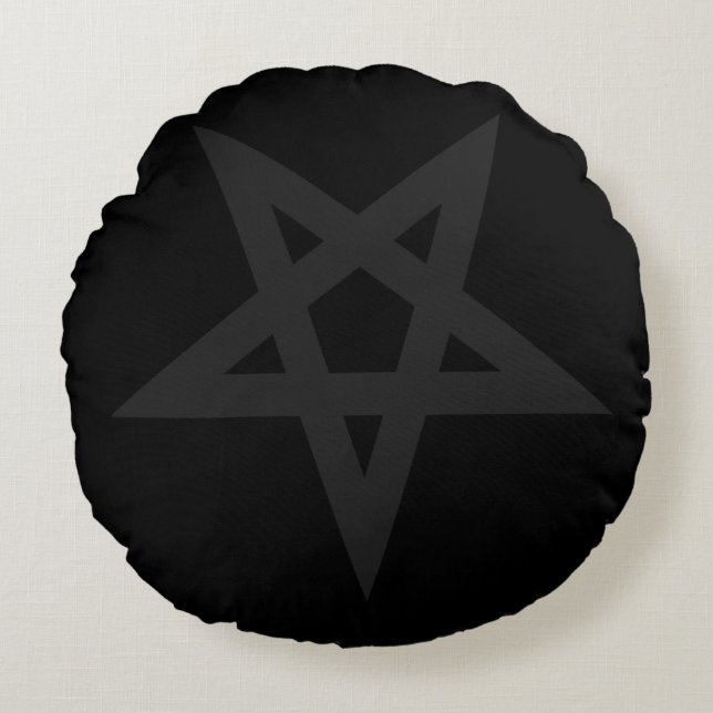 Almofada Redonda Pentagram (Frente)