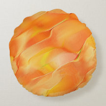 Pequeno esculpido em amarelo e muito laranja