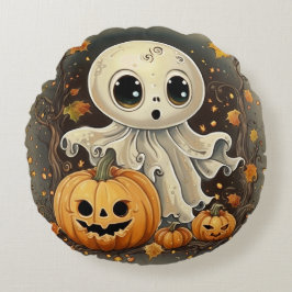 Almofada Redonda Pequeno Fantasma 2