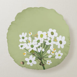 Almofada Redonda Pequeno Primavera Florets Artista em Casa