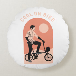 Almofada Redonda Perfect Bike Gift - Cool On Bike