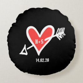 Almofada Redonda Personalizado Você Me Casado? Alça de Proposta