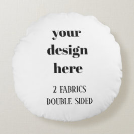 Almofada Redonda Personalizar ou personalizar