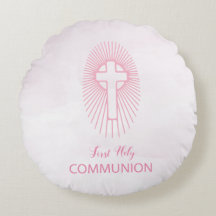 Personalize, Cruz da Primeira Comunhão Rosa Hóstia