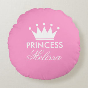 Almofada Redonda Personalize o travesseiro decorativo redondo da pr