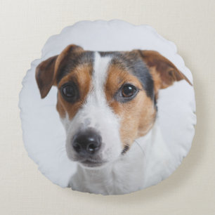 Almofada Redonda Pet photodog adicione seu próprio personalizado p