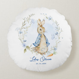 Almofada Redonda Peter Rabbit inspira Travesseiro redondo Design