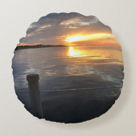 Almofada Redonda Pier Sunset