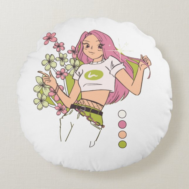 Almofada Redonda Pillow  (Frente)